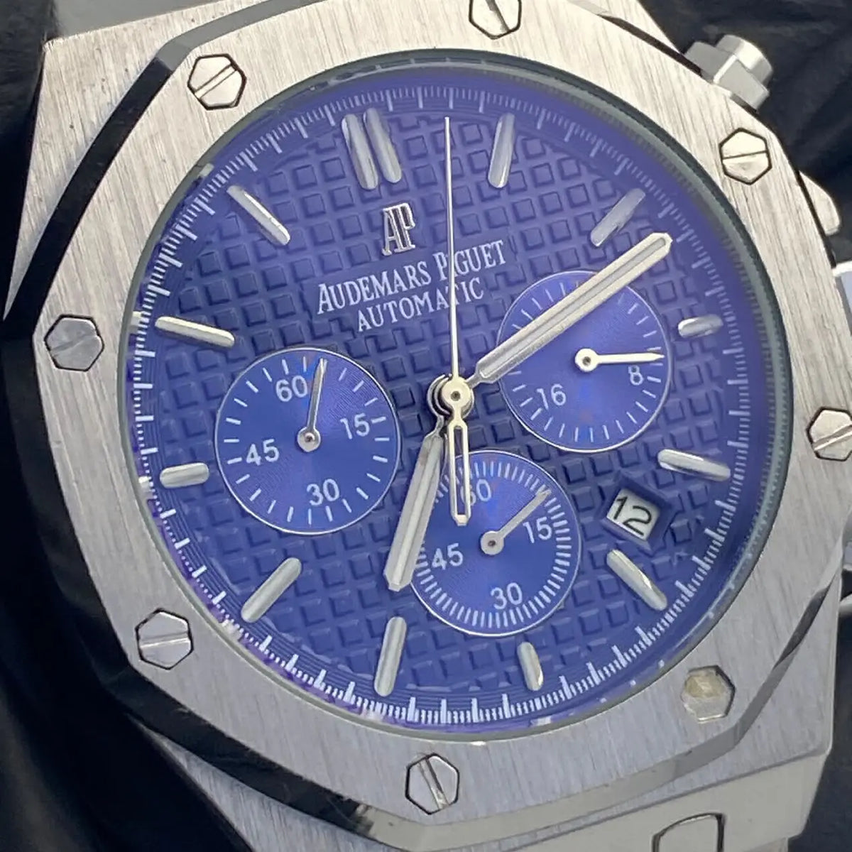 Relógio Audemar Piguet Royal Oak Chrono Azul - foto 1