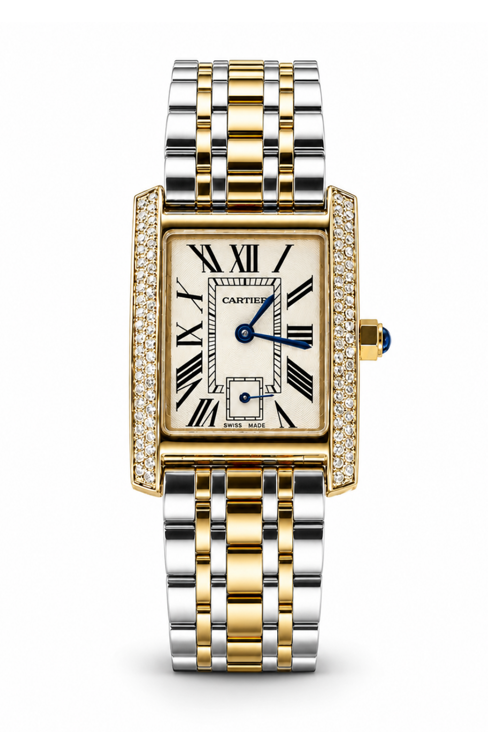 Relógio Cart Dourado e Prateado Folheado Feminino