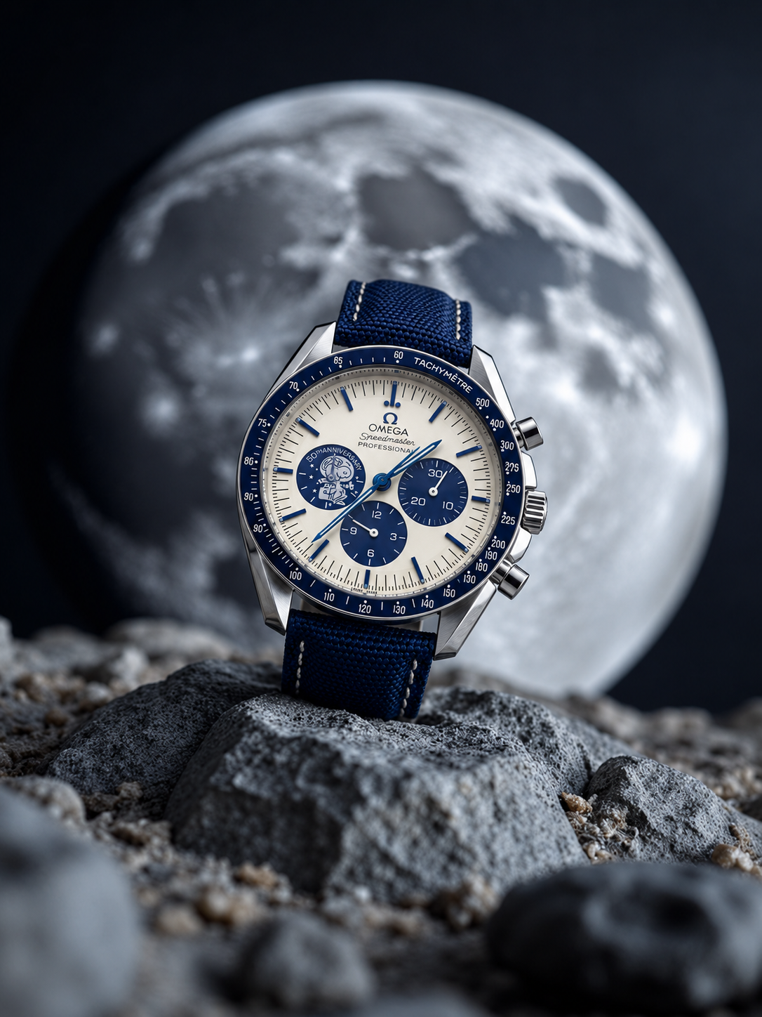 Relógio Omeg Speedmaster Snoopy 100% Funcional