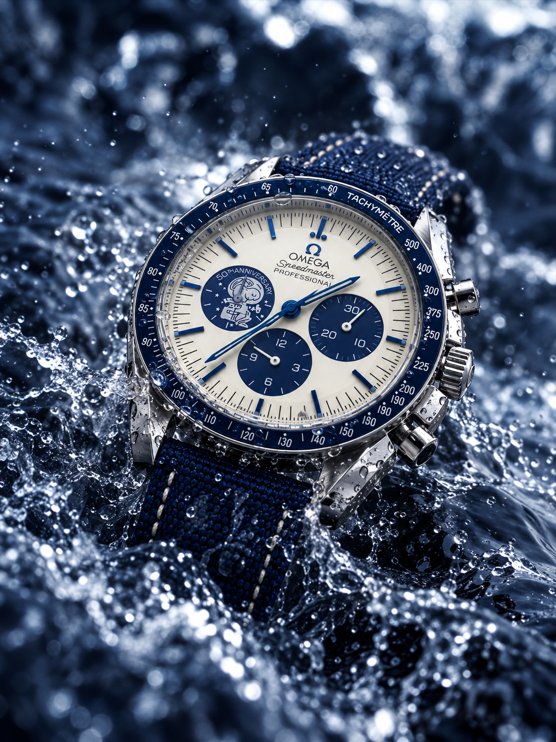 Relógio Omeg Speedmaster Snoopy 100% Funcional